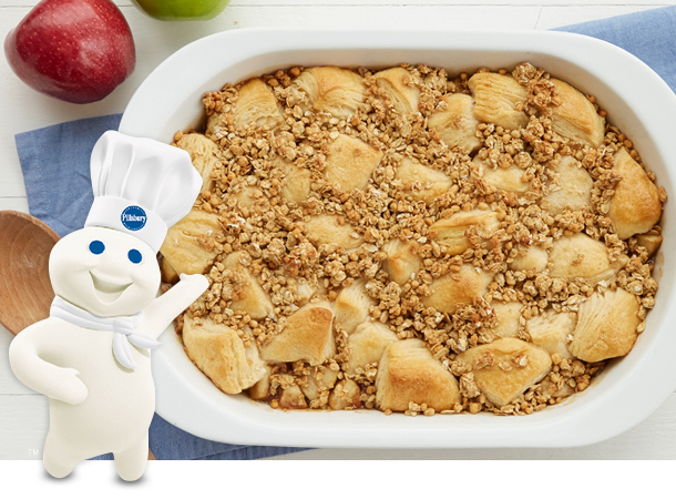 Caramel Apple Crunch Breakfast Bake