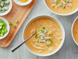 Slow-Cooker Buffalo Chicken Soup