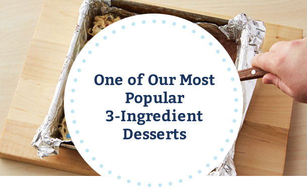3-Ingredient Brookie Bars