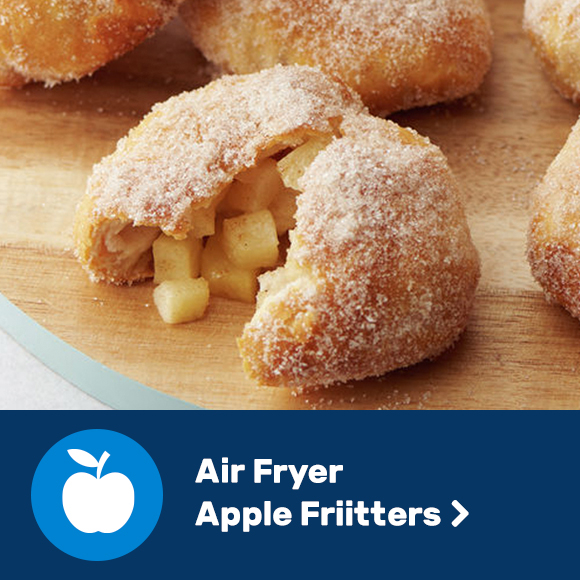 Air Fryer Apple Fritters