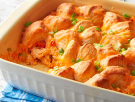 Buffalo Chicken Casserole