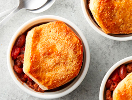 Mini Chili Pot Pies