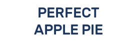 PERFECT APPLE PIE