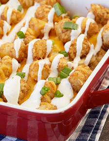 Chicken Cheddar Ranch Casserole