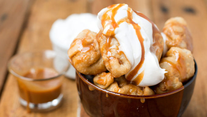 Caramel Apple Pie Bombs