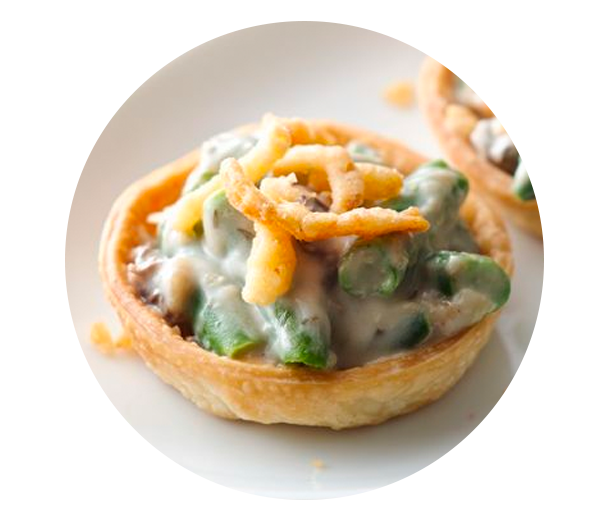 Green Bean Casserole Minis