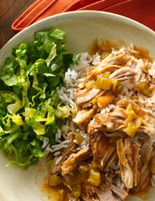 Slow-Cooker Mexican Pork Burrito Bowls