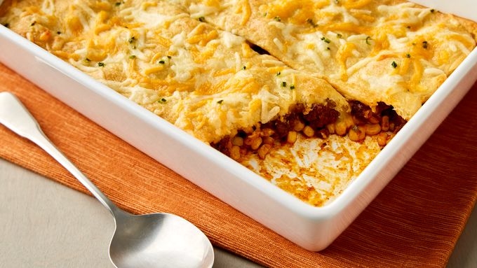 Mexican Crescent Casserole
