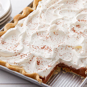 French Silk Slab Pie
