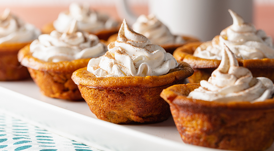 Easy Mini Pumpkin Pies