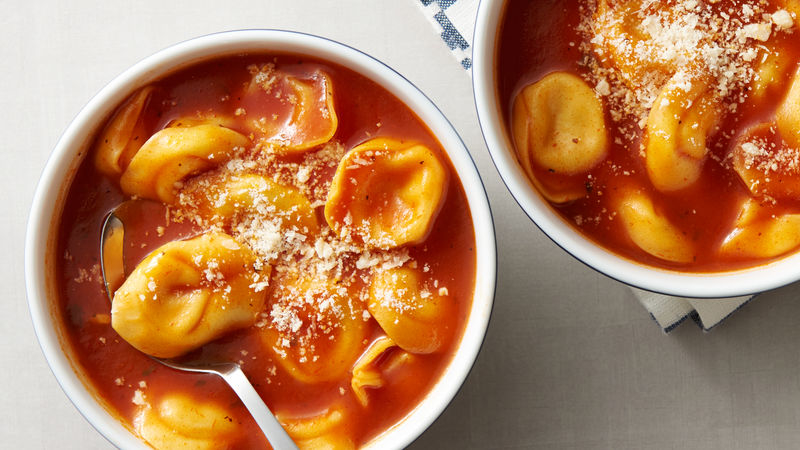 Tomato Tortellini Soup