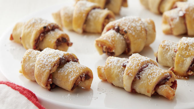 Chocolate-Raspberry Rugelach Cookies