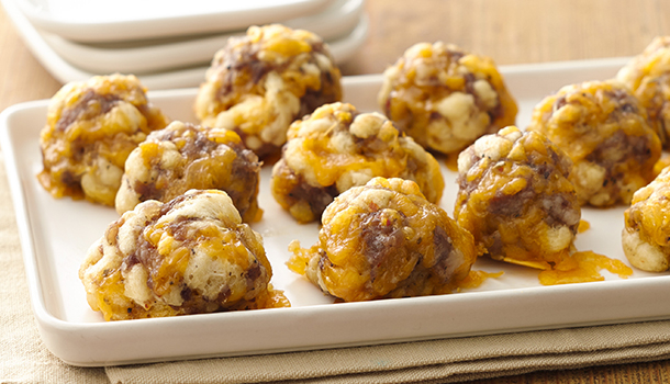 Sausage Crescent Cheese Balls