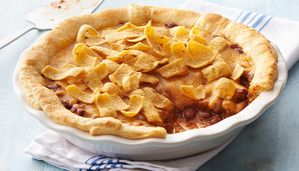 Easy Crescent Chili Bake