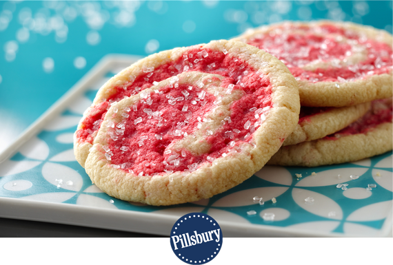 Peppermint Swirl Cookies