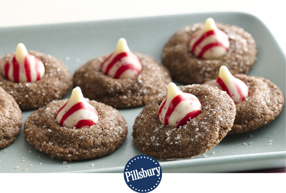 Chocolate Peppermint Blossoms