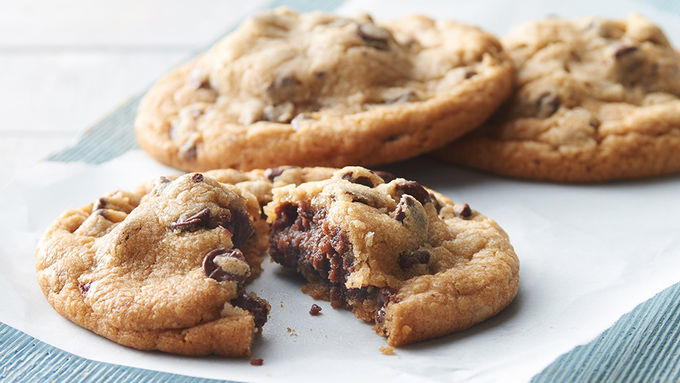 3-Ingredient Brownie Batter Cookies