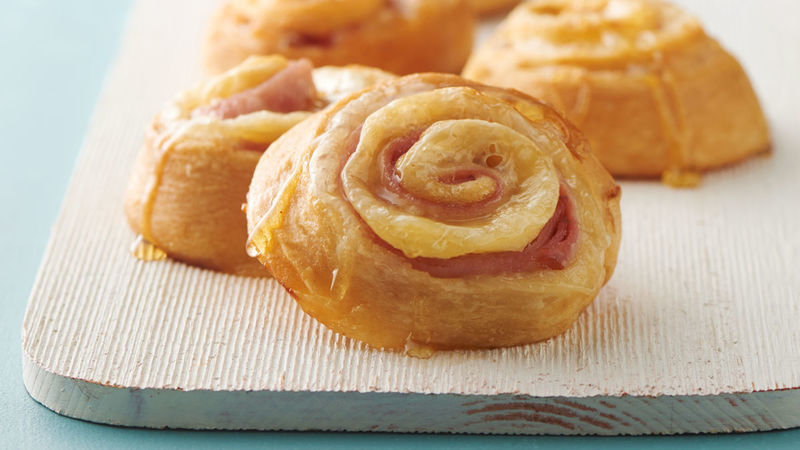Ham and Cheese Pinwheel Sandwiches