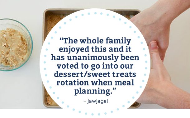 The whole family enjoyed this and it has unanimously been voted to go into our dessert when meal planning. -jawjagal