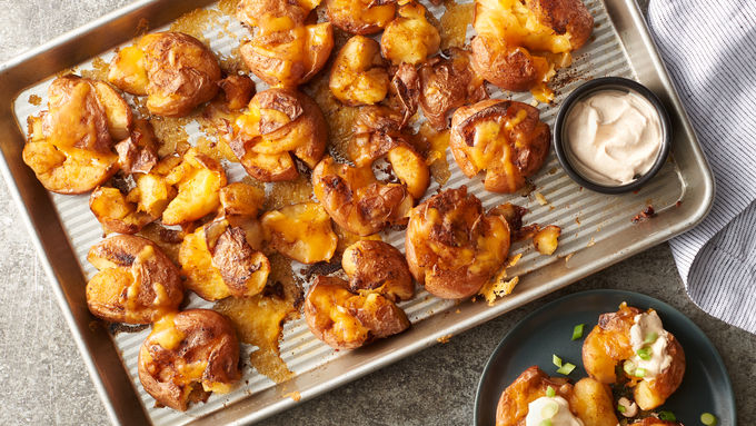 Taco Smashed Potatoes