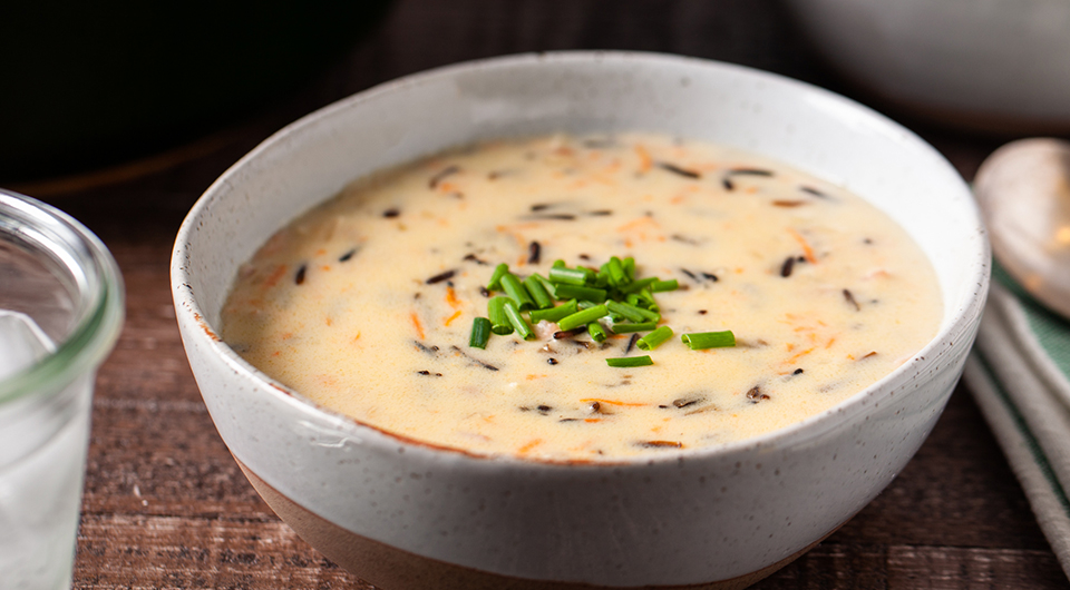 L&B Wild Rice Soup with Ham