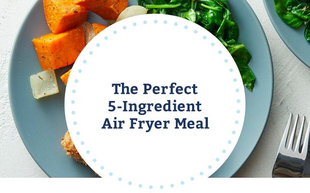 The Perfect 5-Ingredient Air Fryer Meal