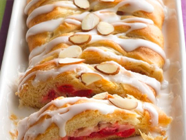 Cherry-Cream Cheese Coffee Cake