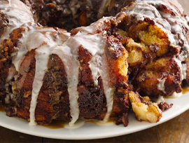 Mocha Cappuccino Pull Apart Coffee Cake