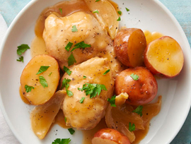 Slow-Cooker Honey-Garlic Meatballs