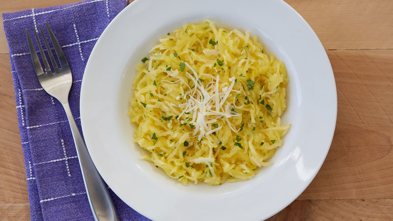 Spaghetti Squash with Parmesan