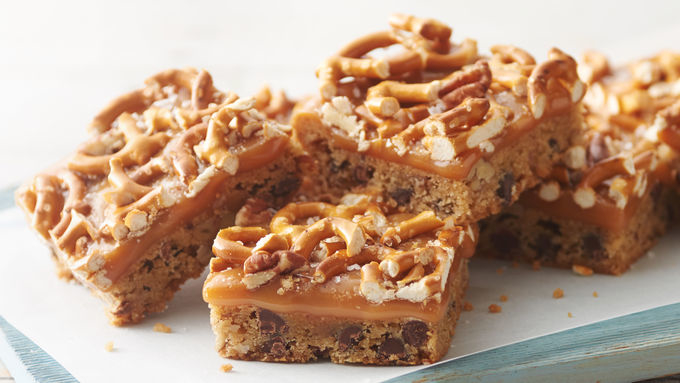 Butter Pecan Pretzel Bars