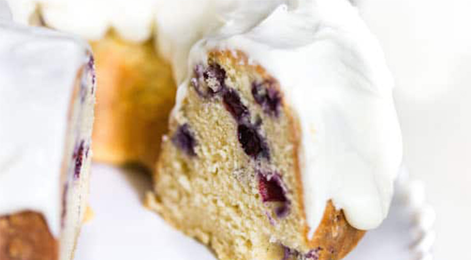 Lemon Blueberry Bundt Cake