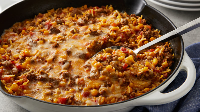 Buffalo Chicken Rollup Bake