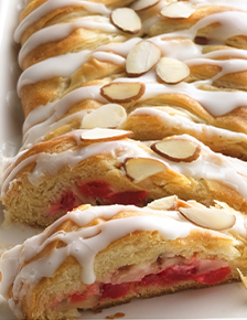 Cherry-Cream Cheese Coffee Cake