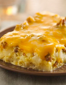Overnight Tex-Mex Egg Bake