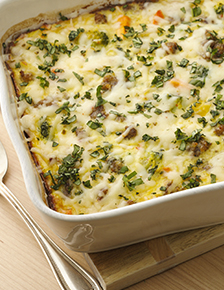 Overnight Sausage-Egg Bake