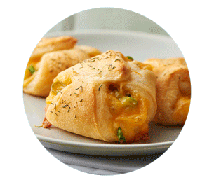 Mini Herb Cheddar Pastries