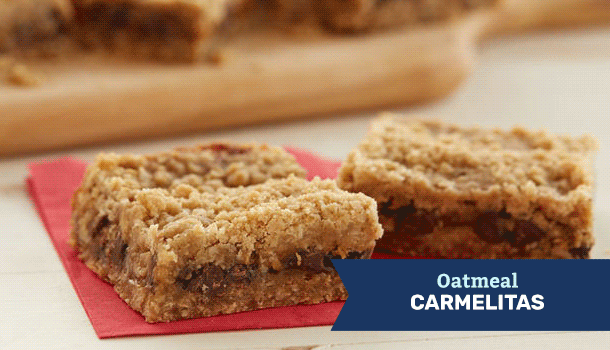 Oatmeal Carmelitas