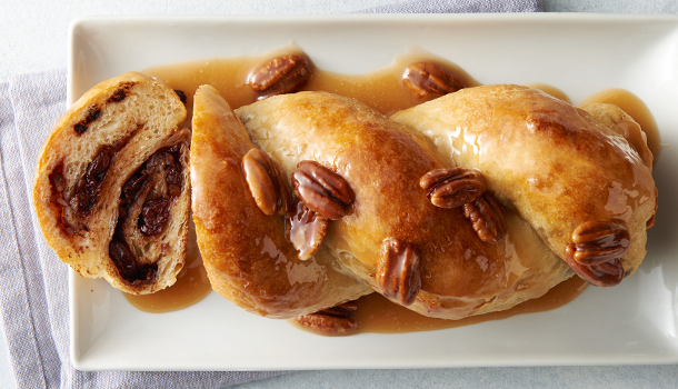 Chocolate-Cherry Babka Bread