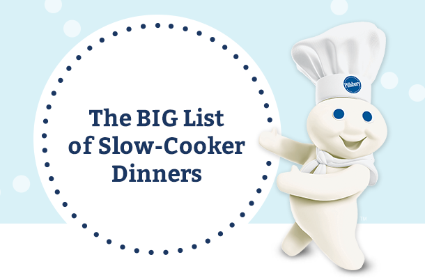 The BIG List of Slow-Cooker Dinners