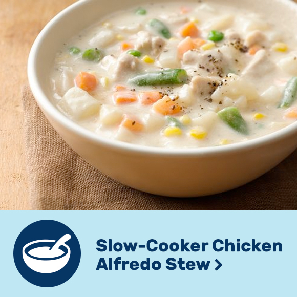 Slow-Cooker Chicken Alfredo Stew