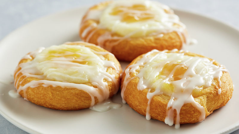 Lemon-Cream Cheese Crescent Danish