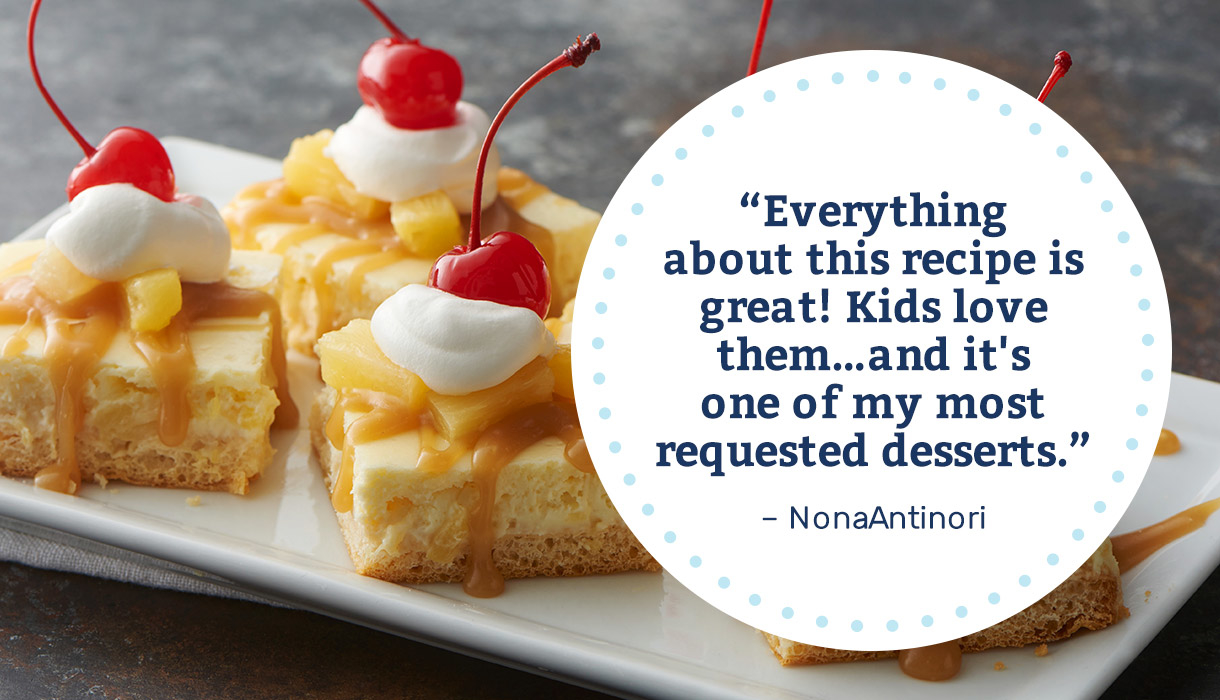 Everything about this recipe is great! Kids love them...and it's one of my most requested desserts. – NonaAntinori