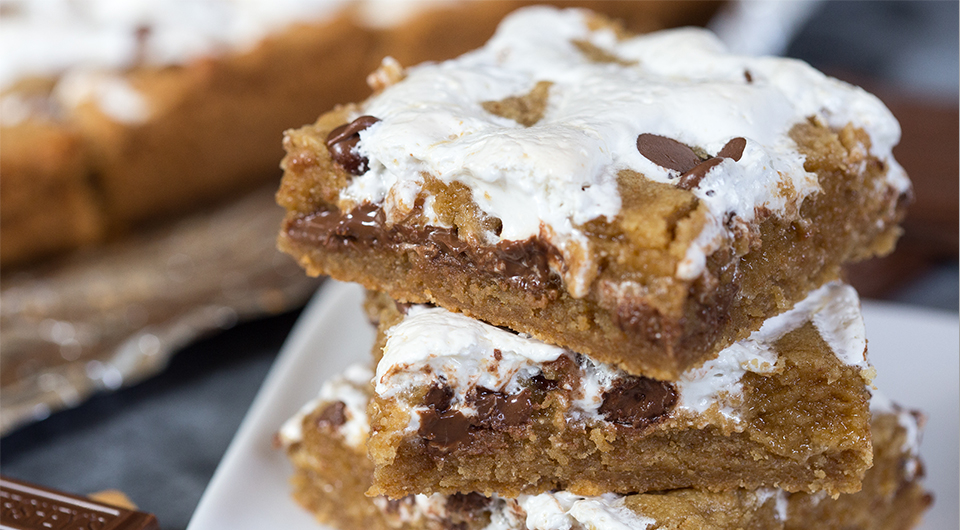 S'mores Blondies