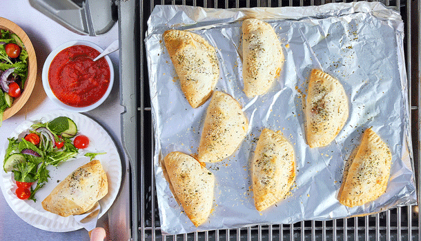 Grilled Meatball Pockets