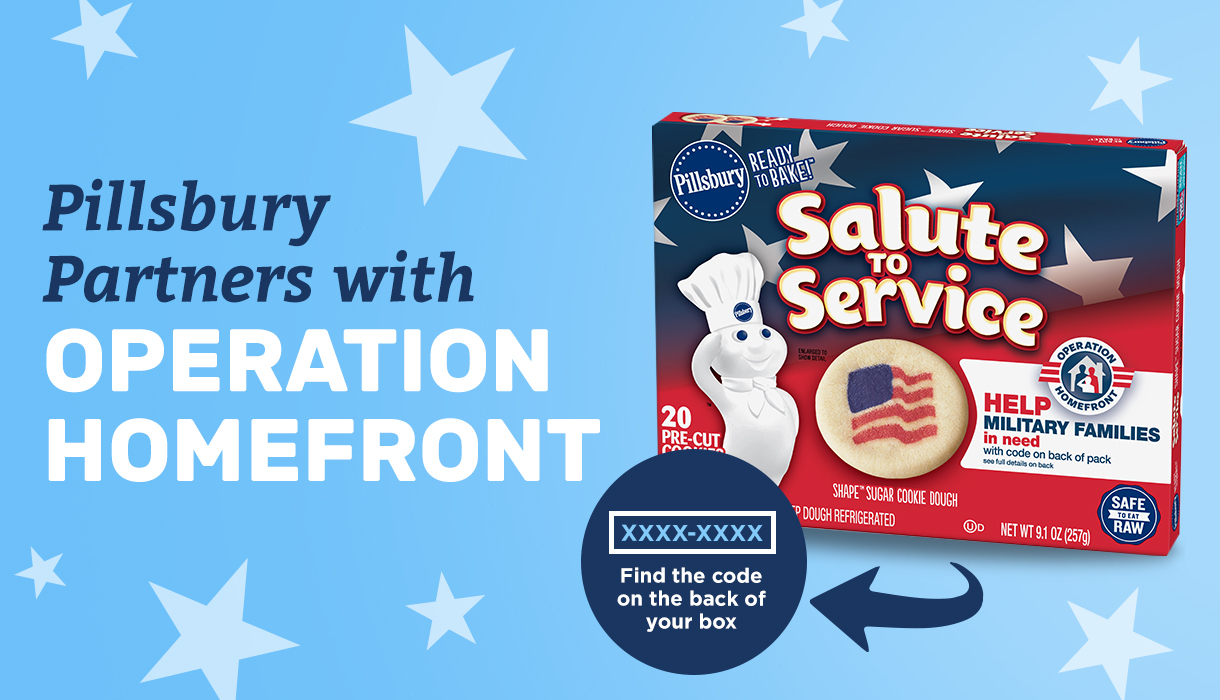 Pillsbury Partners with Operation Homefront