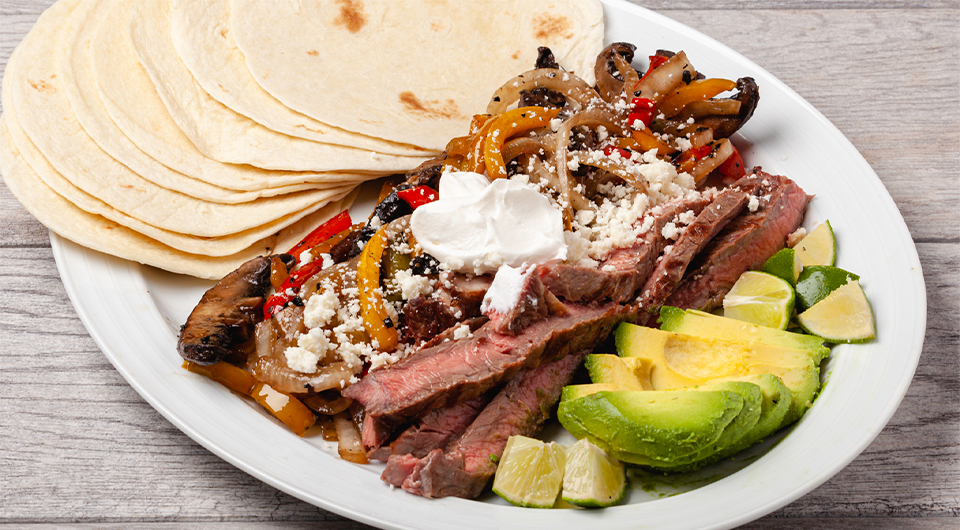 Grilled Steak Fajitas