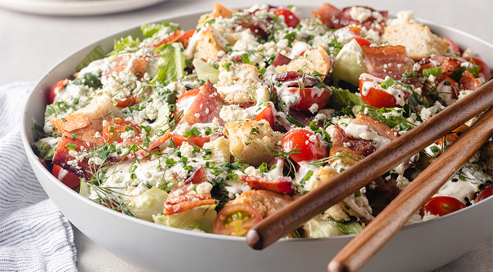 Loaded Bacon & Ranch Salad