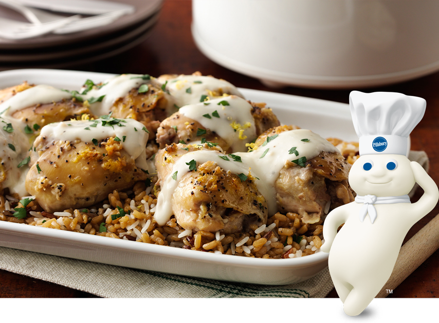 Slow-Cooker Lemon Garlic Chicken