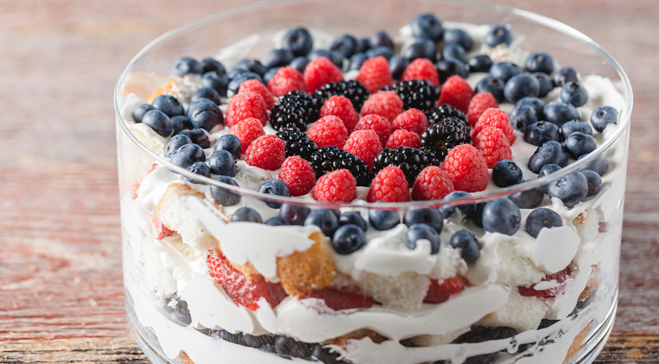 Summer Berry Trifle